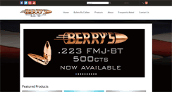Desktop Screenshot of berrysmfg.com